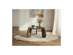 Helio - Round Helio Coffee Table in Solid Mango Wood