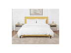 Sary - Cama con lamas macizas - Patas de madera de wengué