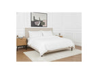Sary - Cama con lamas macizas - Patas de madera de wengué