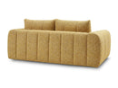 Nesty - Canapé Droit Fixe 3 Places - Tissu Chiné