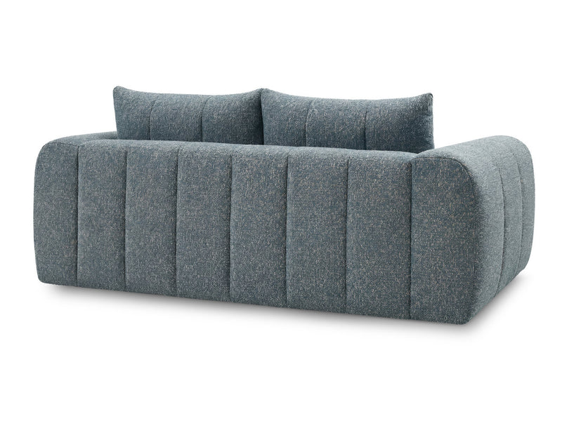 Nesty - Canapé Droit Fixe 3 Places - Tissu Chiné