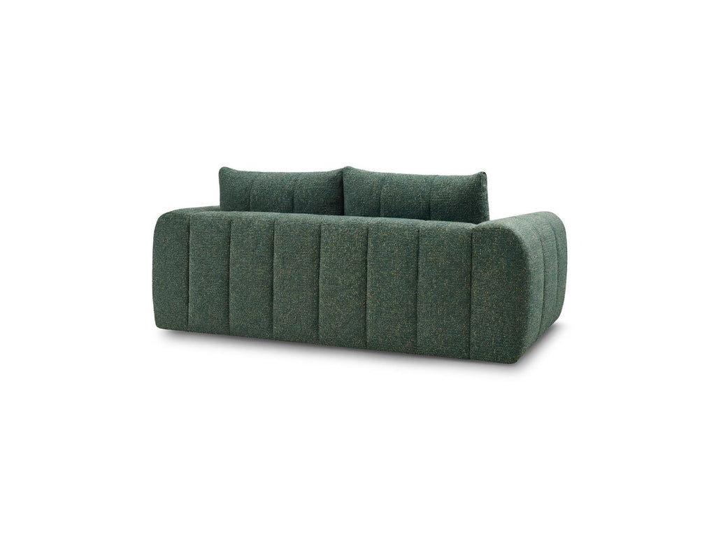 Nesty - Fixed Straight 3-Seater Sofa - Mottled Fabric