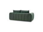 Nesty - Fixed Straight 3-Seater Sofa - Mottled Fabric