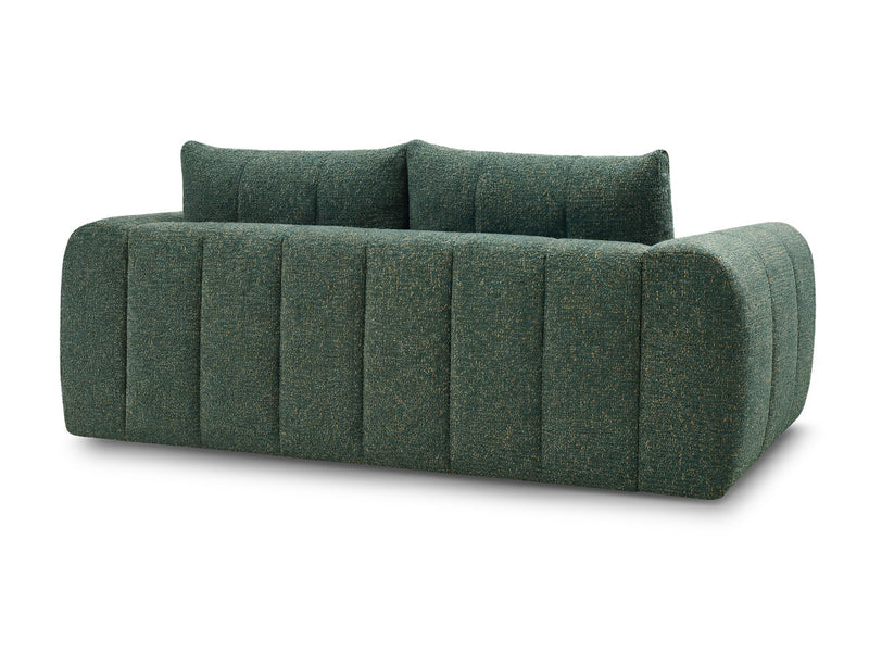 Nesty - Canapé Droit Fixe 3 Places - Tissu Chiné