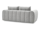 Nesty - Canapé Droit Fixe 3 Places - Tissu Chiné