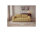 Nesty - Fixed Straight 3-Seater Sofa - Mottled Fabric