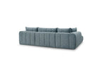 Nesty - Fixed Panoramic Sofa - Textured Fabric - Right-Hand Corner