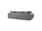Nesty - Fixed Panoramic Sofa - Textured Fabric - Right-Hand Corner