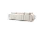 Nesty - Fixed Panoramic Sofa - Textured Fabric - Right-Hand Corner