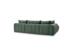 Nesty - Fixed Panoramic Sofa - Textured Fabric - Right-Hand Corner