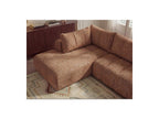 Nesty - Fixed Panoramic Sofa - Textured Fabric - Right-Hand Corner