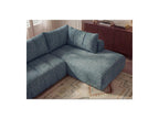 Nesty - Fixed Panoramic Sofa - Textured Fabric - Left-Hand Corner
