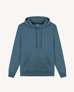 Felpa Con Cappuccio Blu