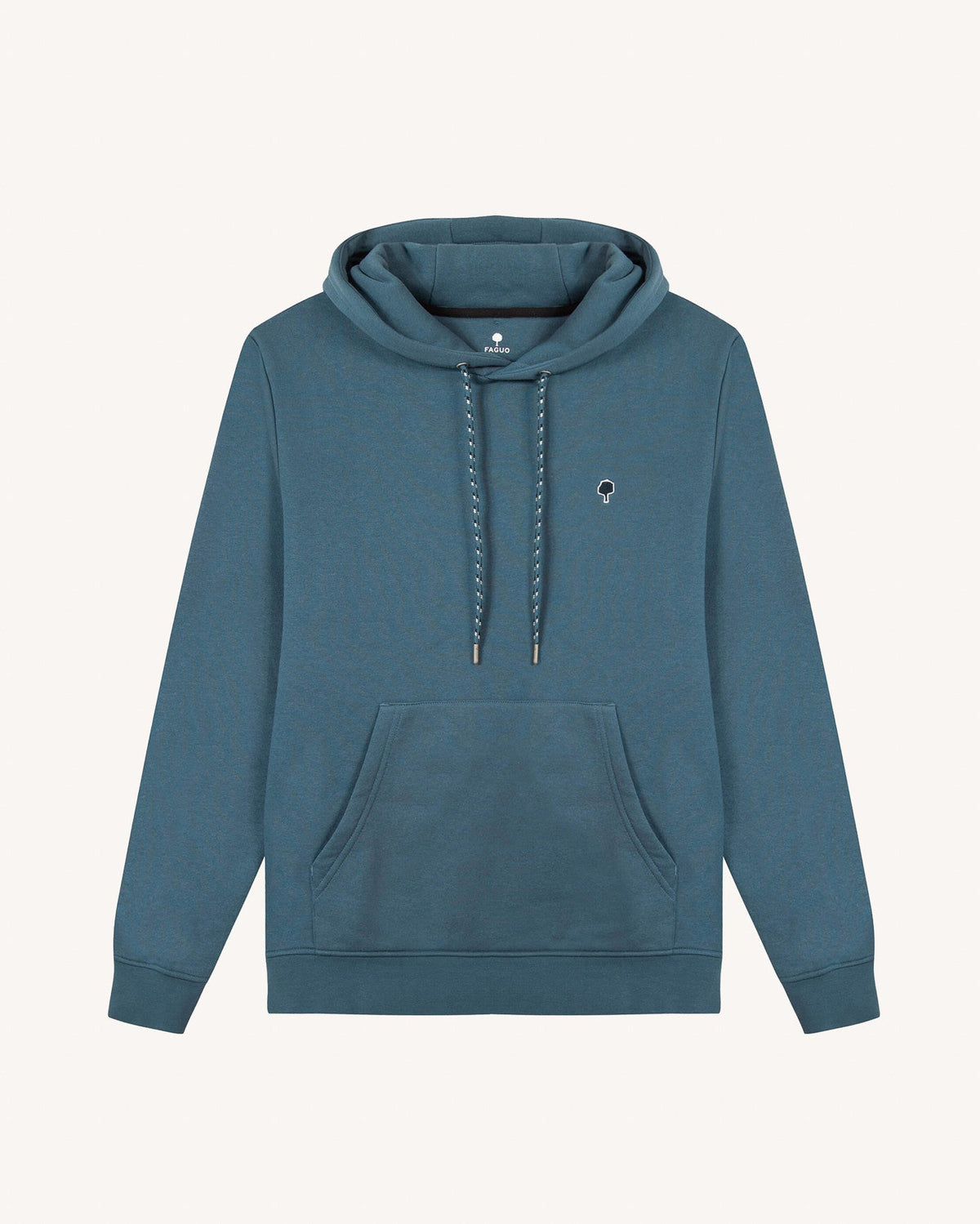 Felpa Con Cappuccio Blu