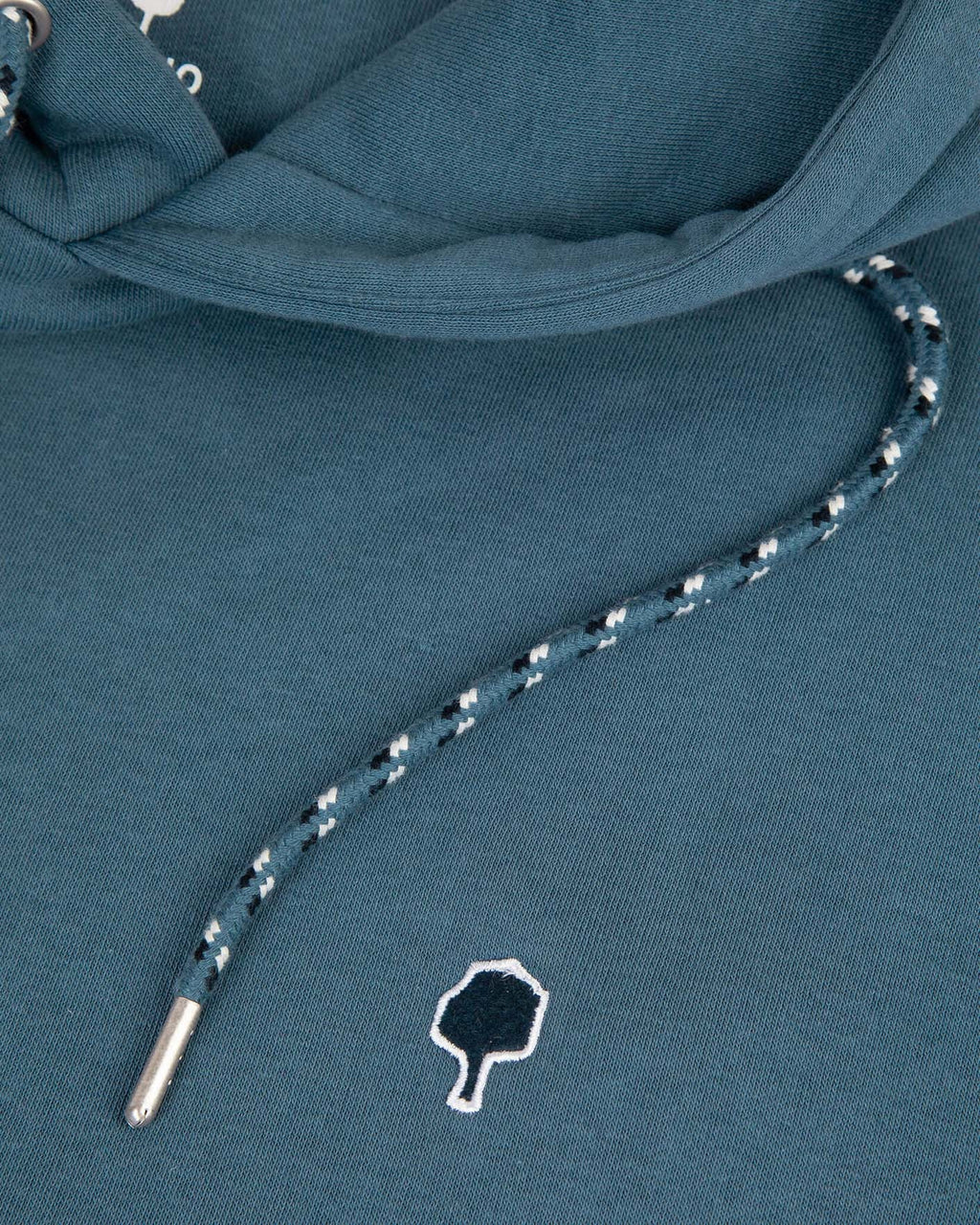 Felpa Con Cappuccio Blu