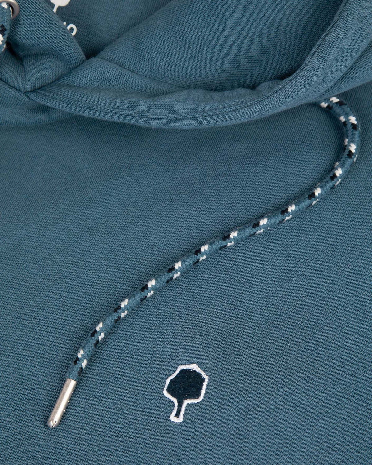 Felpa Con Cappuccio Blu