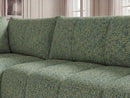 Nesty - Canapé D'Angle L Fixe - Tissu Chiné - Angle Gauche