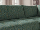 Nesty - Canapé D'Angle L Fixe - Tissu Chiné - Angle Droit