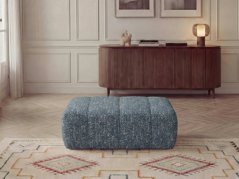 Nesty - Pouf - Tissu Chiné