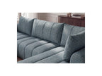 Nesty - Fixed Panoramic Sofa - Textured Fabric - Left-Hand Corner