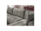 Nesty - Fixed Panoramic Sofa - Textured Fabric - Left-Hand Corner