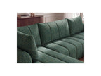 Nesty - Fixed Panoramic Sofa - Textured Fabric - Right-Hand Corner