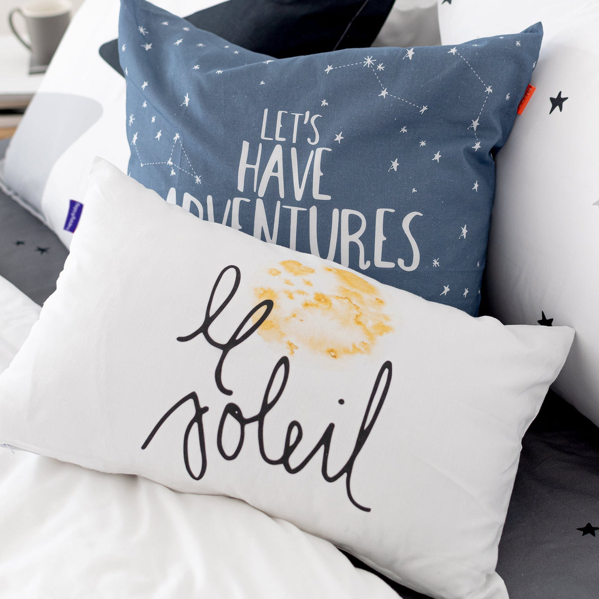 Constellation Cushion Cover - Multicoloured