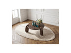 Helio - Round Helio Coffee Table in Solid Mango Wood