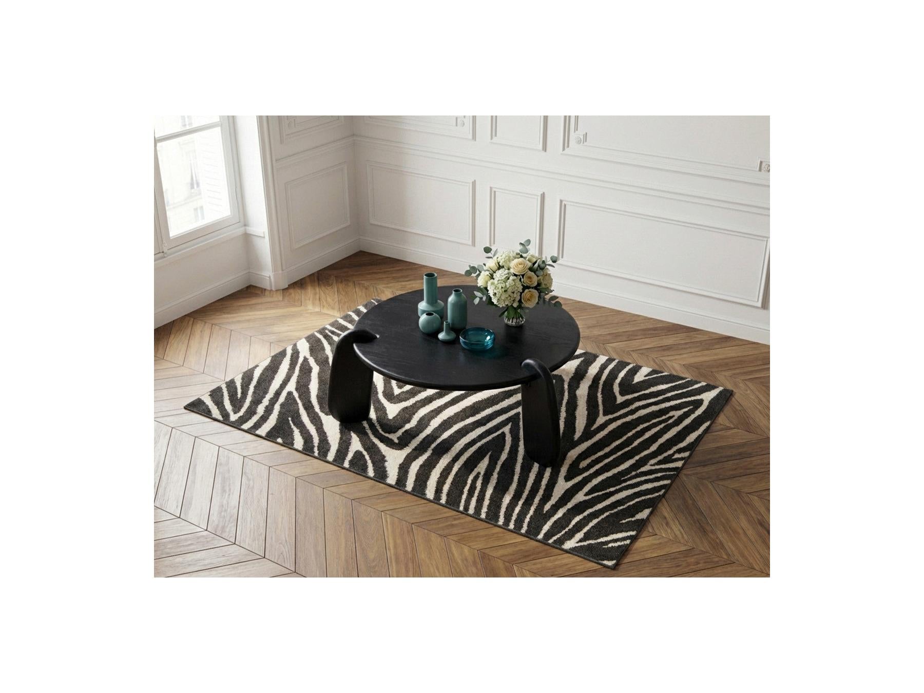 Helio - Round Helio Coffee Table in Solid Mango Wood