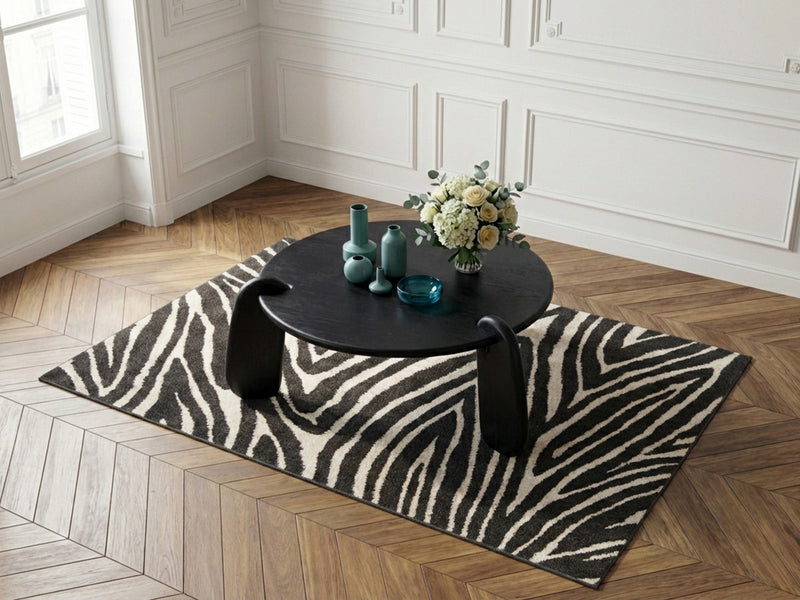 Helio - Table Basse Ronde Helio Bois Massif De Manguier