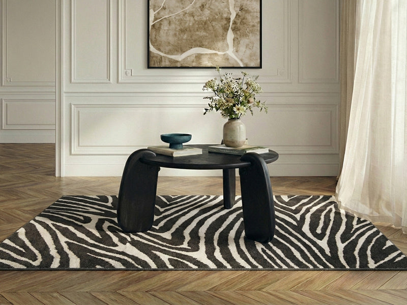 Helio - Table Basse Ronde Helio Bois Massif De Manguier