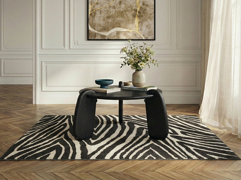 Helio - Table Basse Ronde Helio Bois Massif De Manguier
