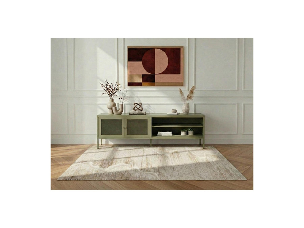 Clara - TV Unit 2 Doors 2 Compartments - Metal Limited Edition