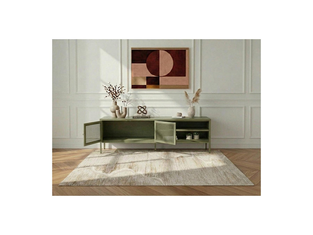 Clara - TV Unit 2 Doors 2 Compartments - Metal Limited Edition