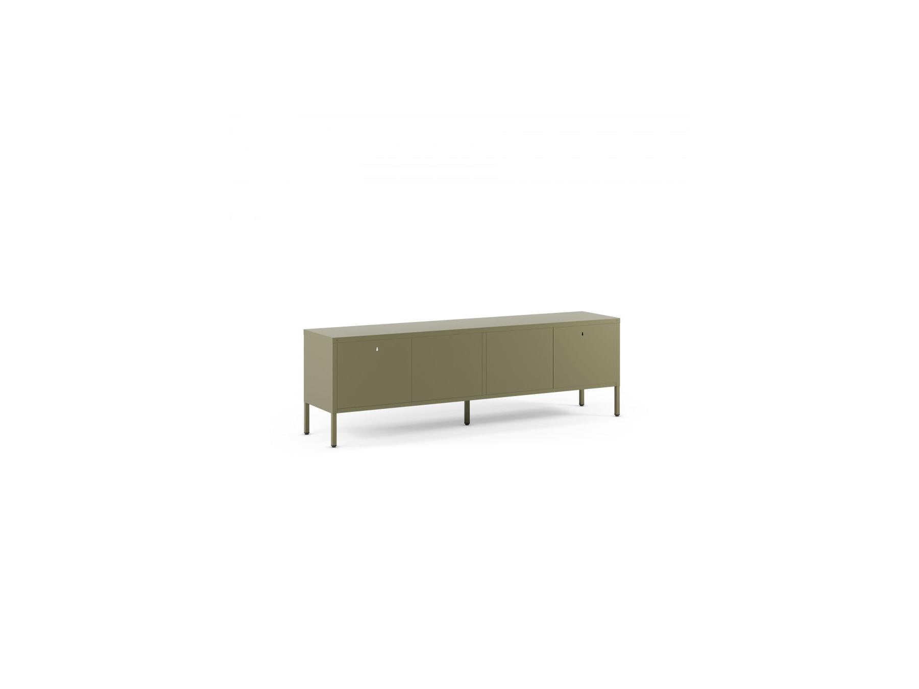 Clara - TV Unit 2 Doors 2 Compartments - Metal Limited Edition