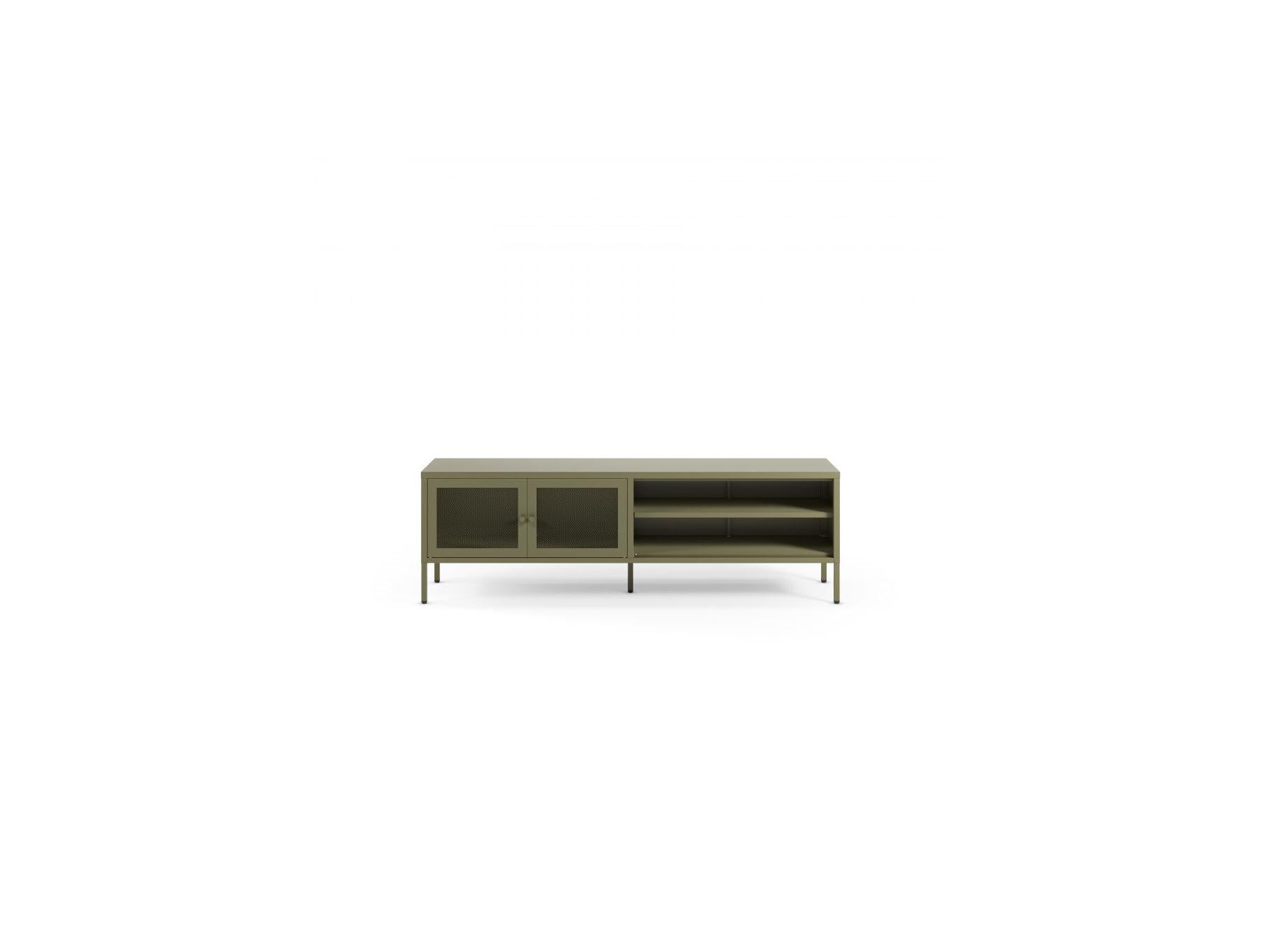 Clara - TV Unit 2 Doors 2 Compartments - Metal Limited Edition