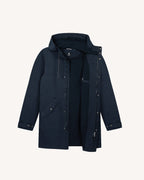 Veste Imperméable Bleu Marine