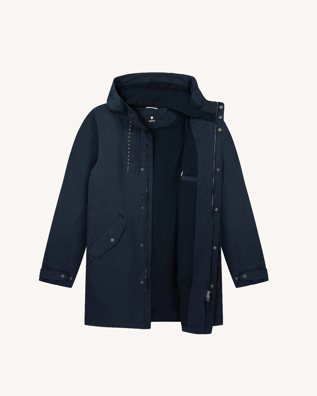 Veste Imperméable Bleu Marine