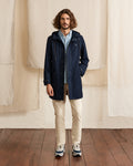 Veste Imperméable Bleu Marine