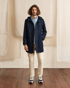 Veste Imperméable Bleu Marine