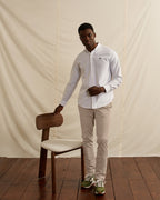 Chino Beige Clair Coton Bio
