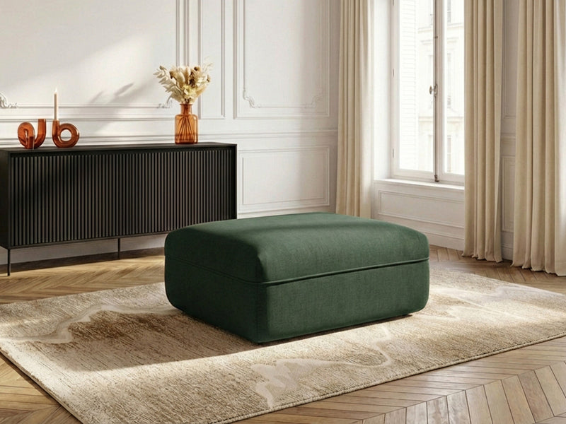 Luigi - Pouf - En Tissu Lisse