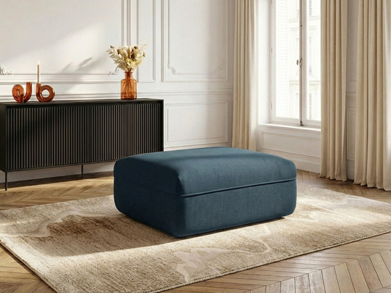 Luigi - Pouf - En Tissu Lisse