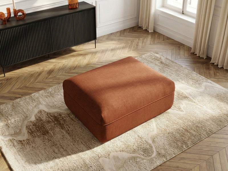 Luigi - Pouf - En Tissu Lisse