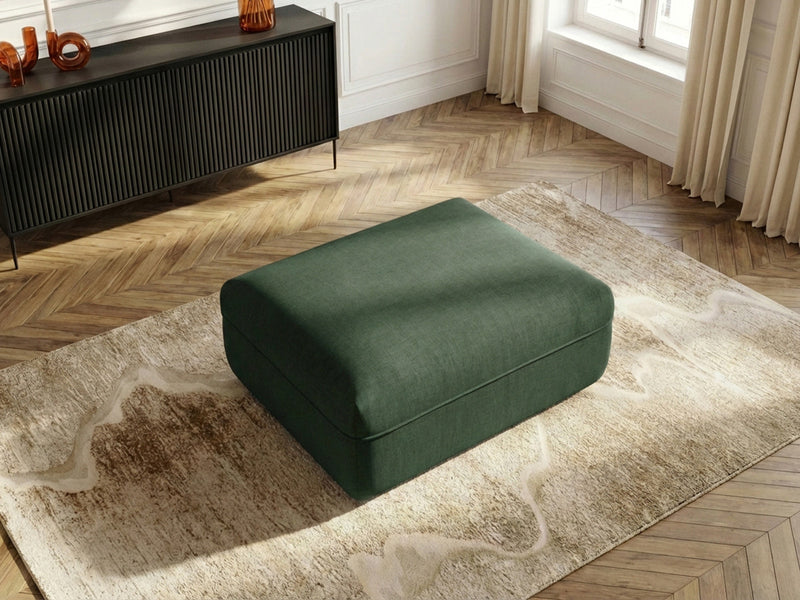 Luigi - Pouf - En Tissu Lisse