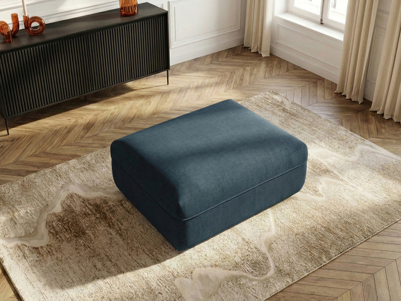 Luigi - Pouf - En Tissu Lisse