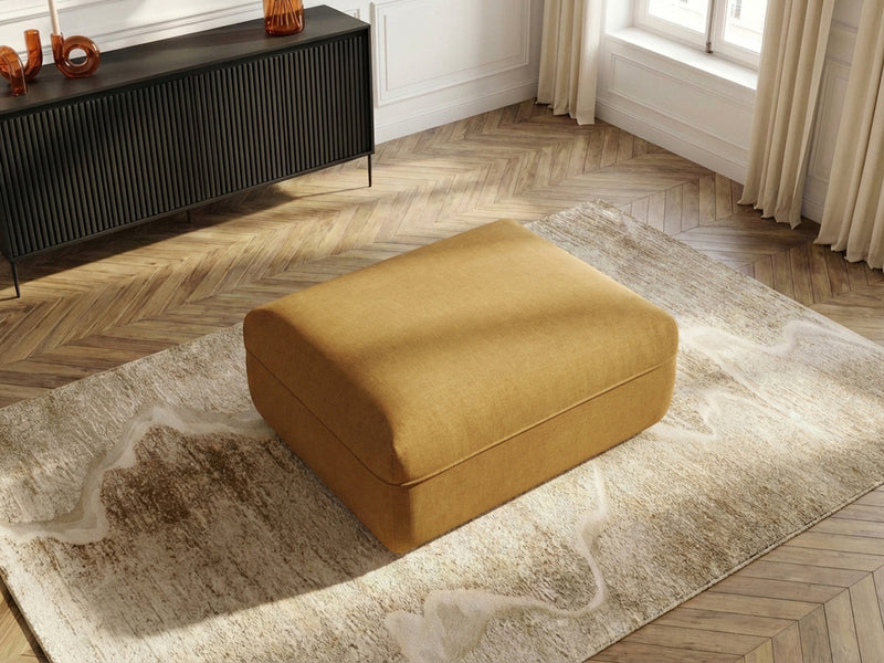 Luigi - Pouf - En Tissu Lisse