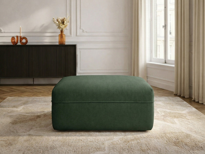 Luigi - Pouf - En Tissu Lisse