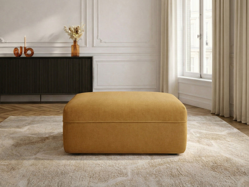 Luigi - Pouf - En Tissu Lisse