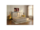 Mara - Storage Bed - Two-tone Textured Fabric